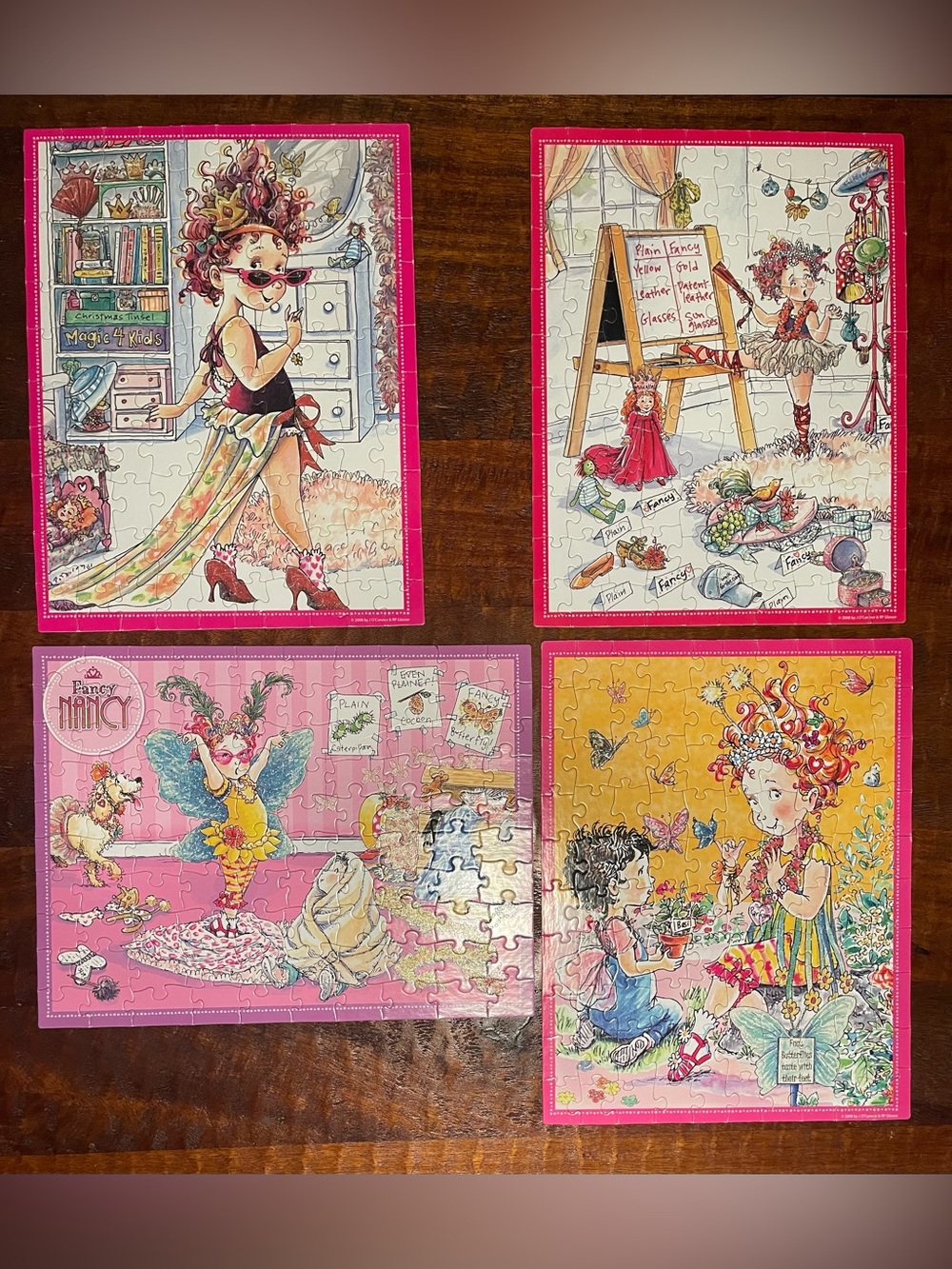 Fancy Nancy Puzzles -4 total- Briarpatch